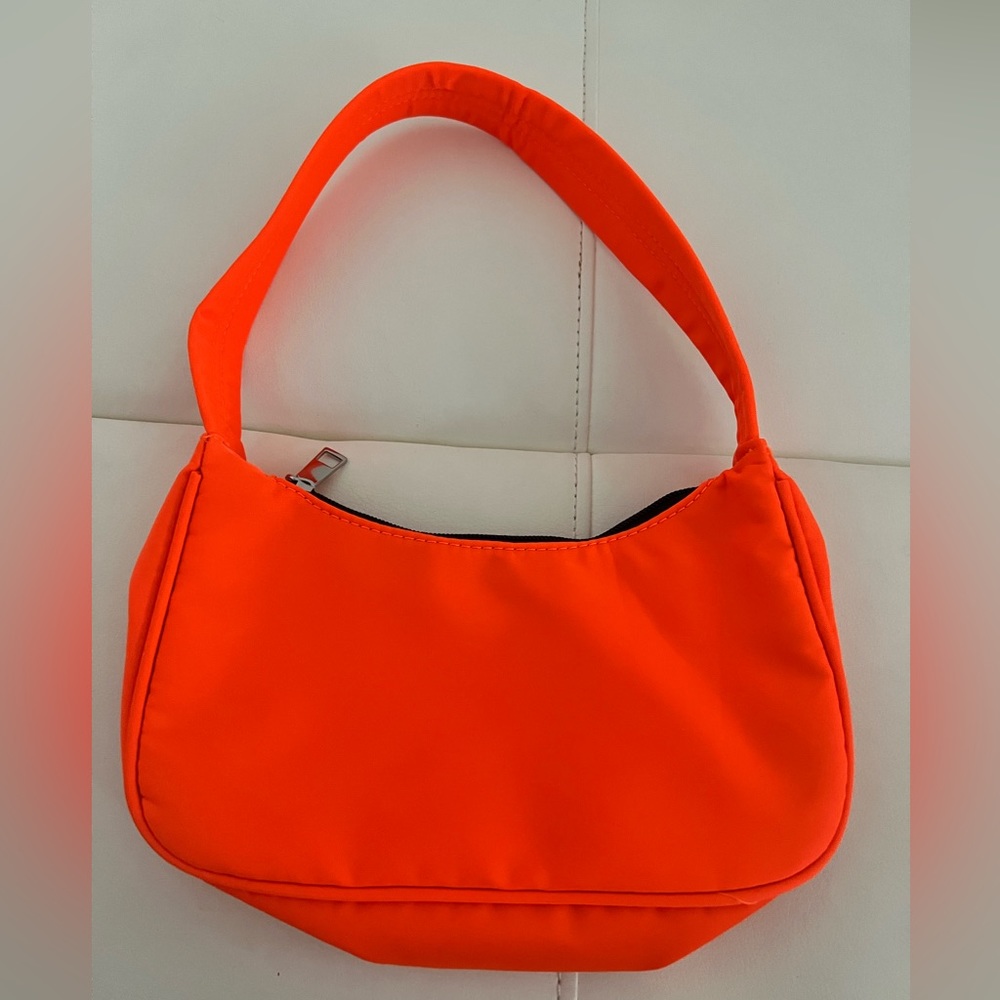 Orange Shoulder Pouch